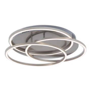 Briloner - Iluminação de teto LED com regulação FRAMES LED/60W/230V cromado mate