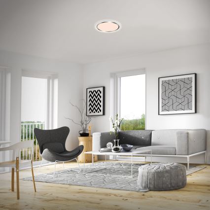 Briloner - Iluminação de teto LED KAHIKO LED/15W/230V branco