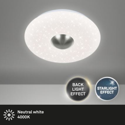 Briloner - Iluminação de teto LED NALU LED/12W/230V