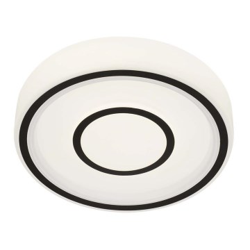 Briloner - Iluminação de teto LED SIRKEL LED/12W/230V preto