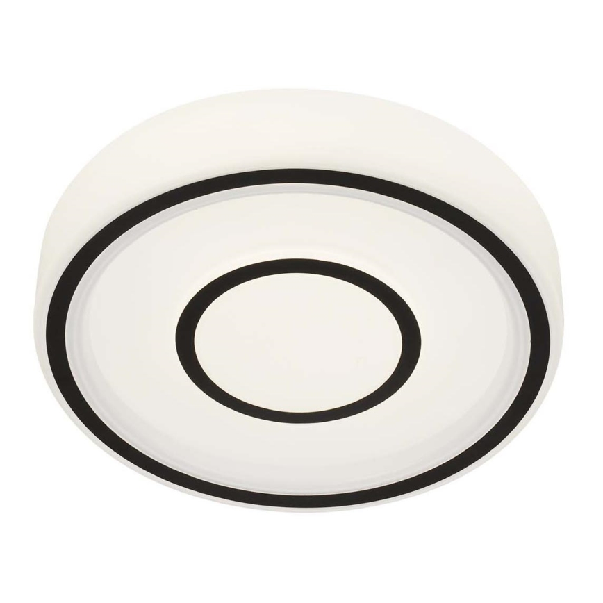 Briloner - Iluminação de teto LED SIRKEL LED/12W/230V preto