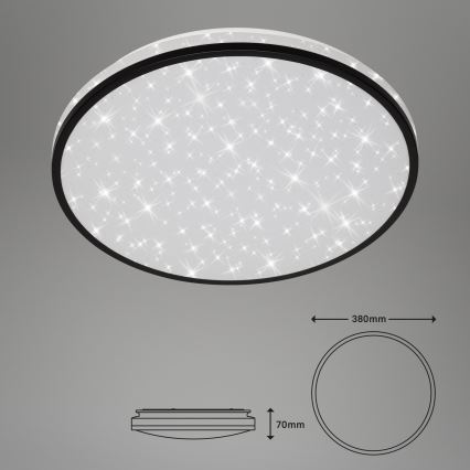 Briloner - Iluminação de teto LED STARRY SKY LED/24W/230V