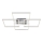 Briloner - Lustre de teto LED dimável FRAME 4xLED/12W/230V
