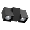 Brosline - Aplique de parede orientável 1xGU10/10W/230V preto