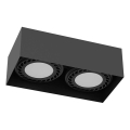Brosline - Candeeiro de focos 2xGU10/18W/230V, preto