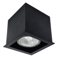 Brosline - Foco de teto 1xGU10/10W/230V preto