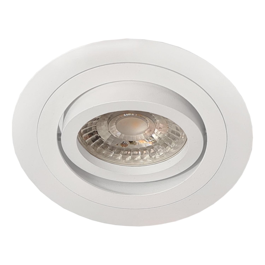 Brosline - Luminária embutida para tecto 1xGU10/10W/230V branca