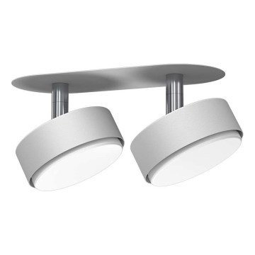 Brosline - Spot encastrado de tecto 2xGX53/9W/230V branco