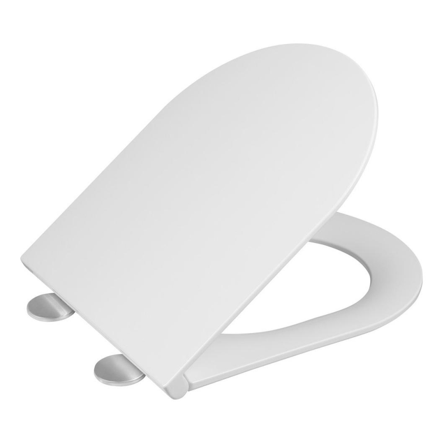 Bruckner - Assento de sanita SoftClose FULDA SLIM branco