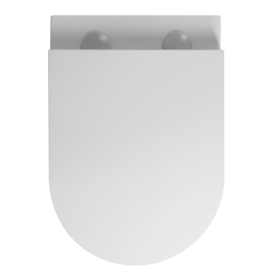 Bruckner - Assento de sanita SoftClose FULDA SLIM branco