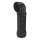 Bruckner - Conector flexível para sanita suspensa na parede 90° 20,5-37 cm preto
