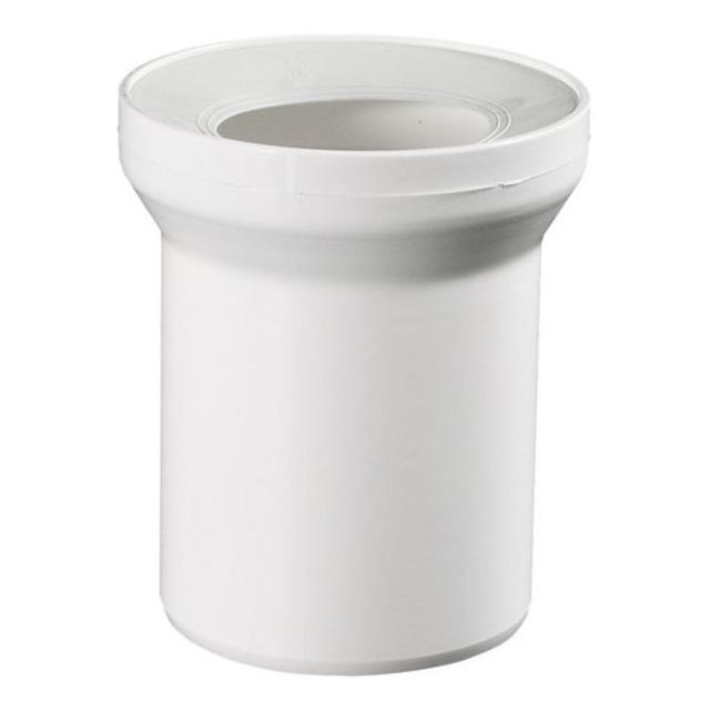 Bruckner - Conector reto para sanita 25 cm branco