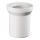 Bruckner - Conector reto para sanita 25 cm branco