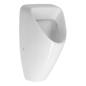 Bruckner - Mictório SCHWARN com ligação traseira, saída traseira e descarga integrada 6 V CC, branco