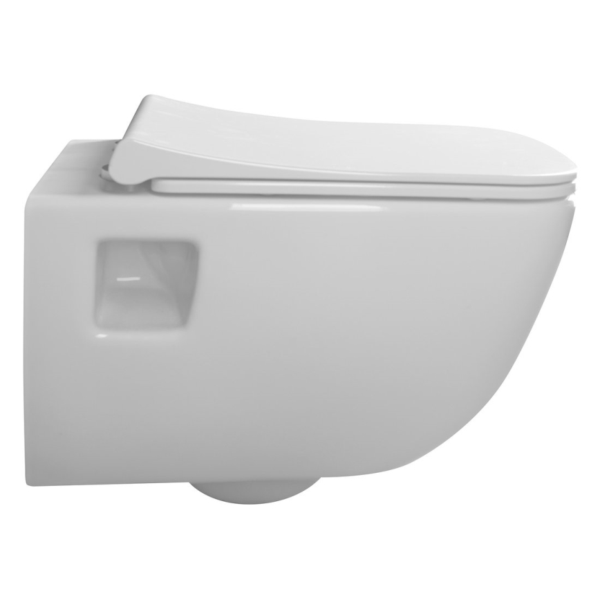 Bruckner - Sanita suspensa Rimless WALTER cerâmica/branco