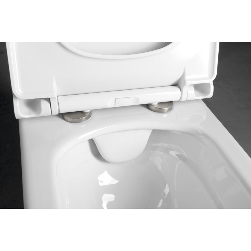 Bruckner - Sanita suspensa Rimless WALTER cerâmica/branco