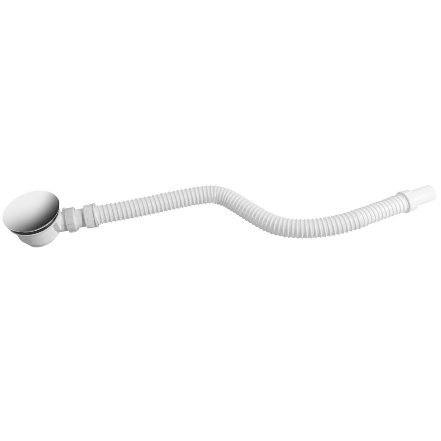 Bruckner - Tubo de ligação flexível 80 cm branco