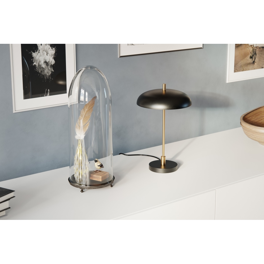 ByRydens - Candeeiro de mesa SHELBY 3xG9/5W/230V preto/dourado