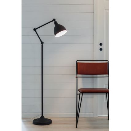 ByRydens - Candeeiro de chão BAZAR 1xE27/5W/230V preto