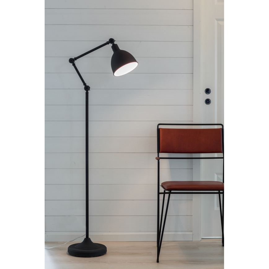 ByRydens - Candeeiro de chão BAZAR 1xE27/5W/230V preto