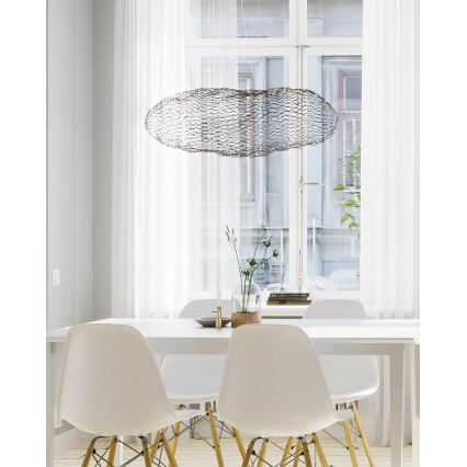 ByRydens - Candeeiro suspenso LED HAYDEN LED/15W/230V preto