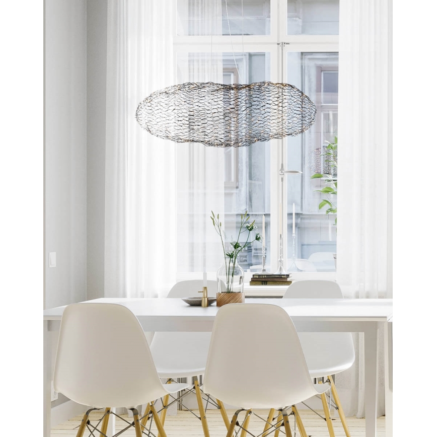 ByRydens - Candeeiro suspenso LED HAYDEN LED/15W/230V preto