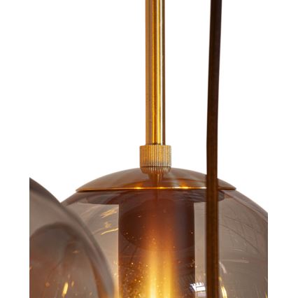 ByRydens - Lustre suspenso com cabo LAURA 7xE27/8W/230V