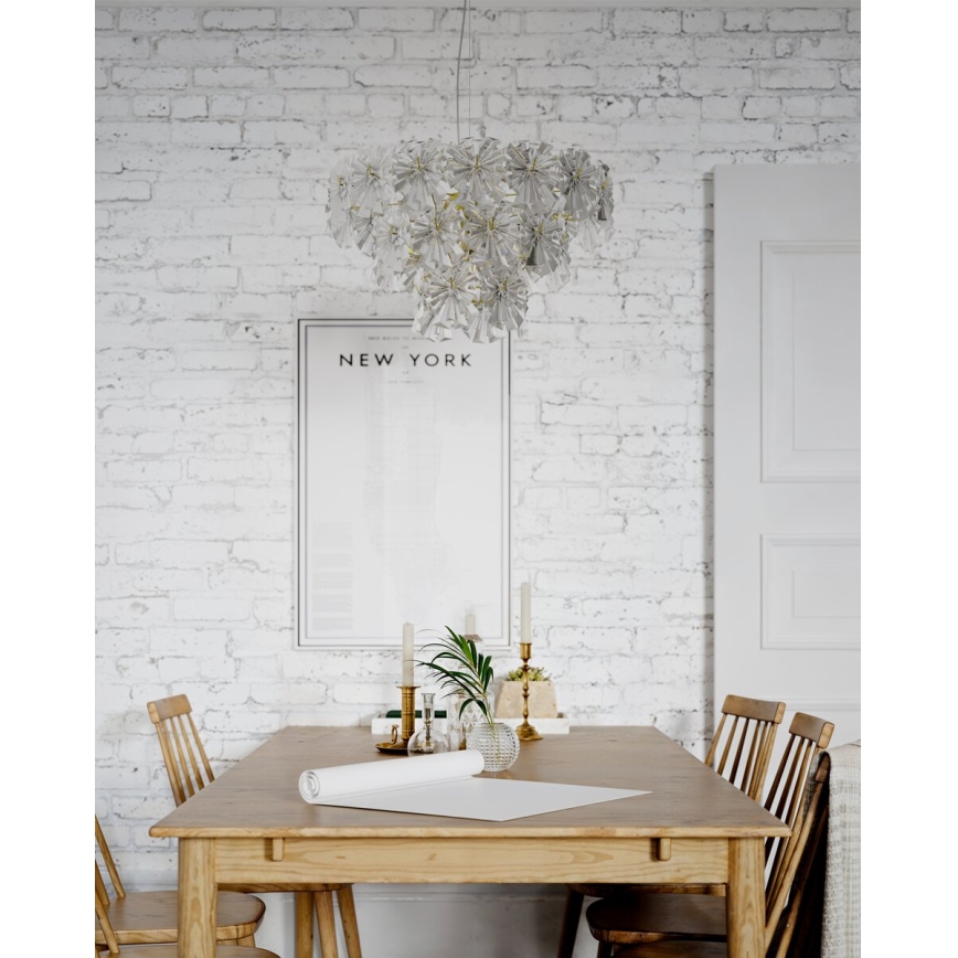 ByRydens - Lustre suspenso com cabo LORRAINE 5xE14/8W/230V