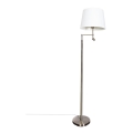 ByRydens - Candeeiro de chão LED ORLANDO 1xE27/5W/230V + LED/3W branco/bronze diâmetro 36 cm