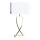ByRydens - Candeeiro de mesa OMEGA 1xE27/5W/230V branco/dourado