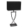 ByRydens - Candeeiro de Mesa OMEGA 1xE27/5W/230V preto