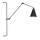 ByRydens - Candeeiro de parede YUKON 1xE27/5W/230V preto