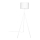 ByRydens - Candeeiro de pé RINA 1xE27/5W/230V branco