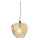 ByRydens - Candeeiro suspenso BELLISSIMO 1xE27/8W/230V fumado/castanho diâmetro 40 cm