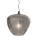 ByRydens - Candeeiro suspenso BELLISSIMO 1xE27/8W/230V fumado/preto diâmetro 40 cm