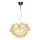 ByRydens - Candeeiro suspenso GROSS 8xG9/4W/230V fumado/castanho diâmetro 50 cm