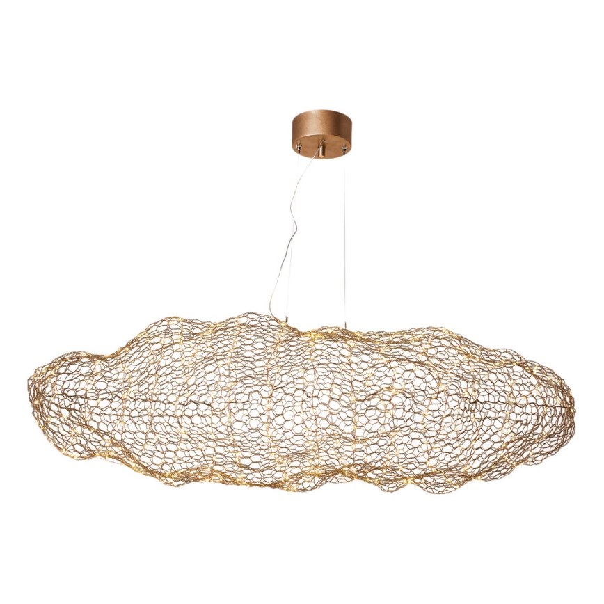 ByRydens - Candeeiro suspenso LED HAYDEN LED/15W/230V dourado