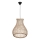 ByRydens - Candeeiro suspenso SEAGRASS 1xE27/8W/230V bege diâmetro 49 cm