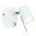 ByRydens - Foco de parede com regulação CORRECT 1xGU10/7W/230V branco