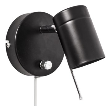 ByRydens - Foco de parede com regulação CORRECT 1xGU10/7W/230V preto