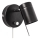 ByRydens - Foco de parede com regulação CORRECT 1xGU10/7W/230V preto