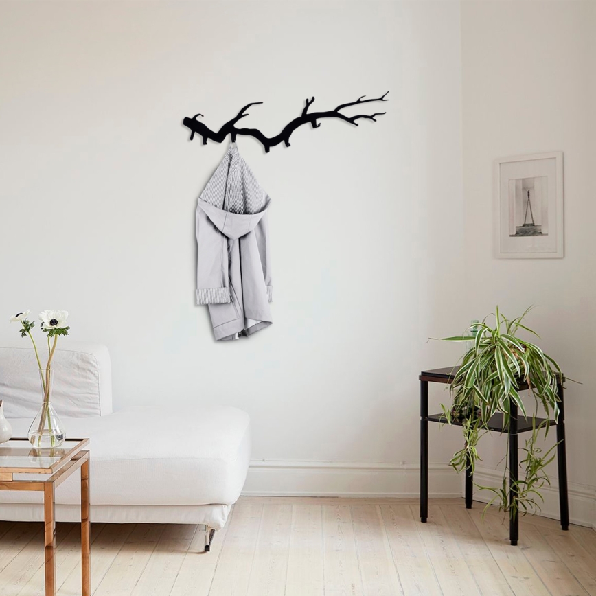Cabide de parede 22x87 cm ramo