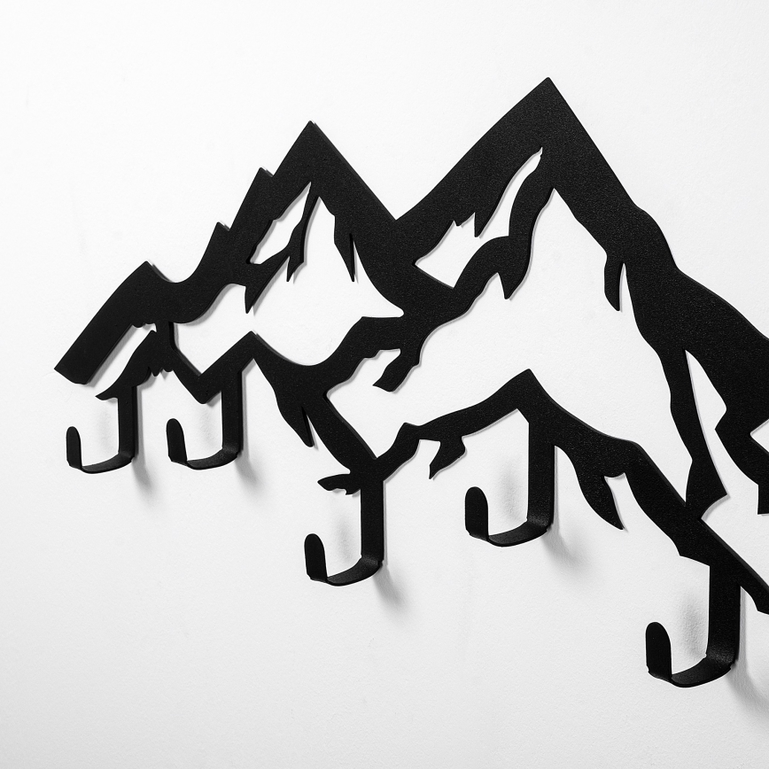 Cabide de parede 25x80 cm montanhas
