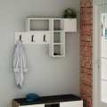 Cabide de parede GAME 61x99,5 cm branco