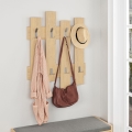 Cabide de parede WAVE 81x64 cm bege