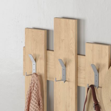 Cabide de parede WAVE 81x64 cm bege