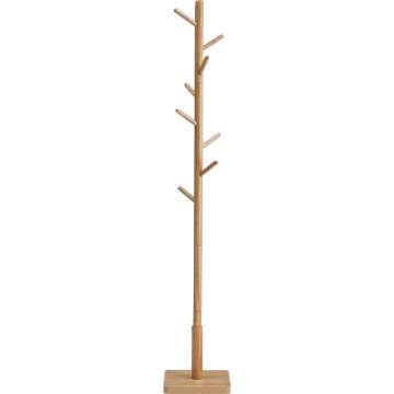 Cabide de pé LINEA castanho