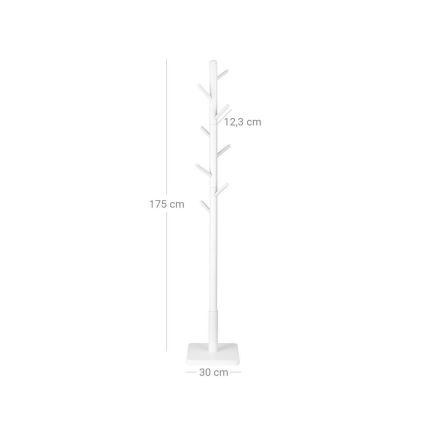 Cabideiro de pé LINEA branco