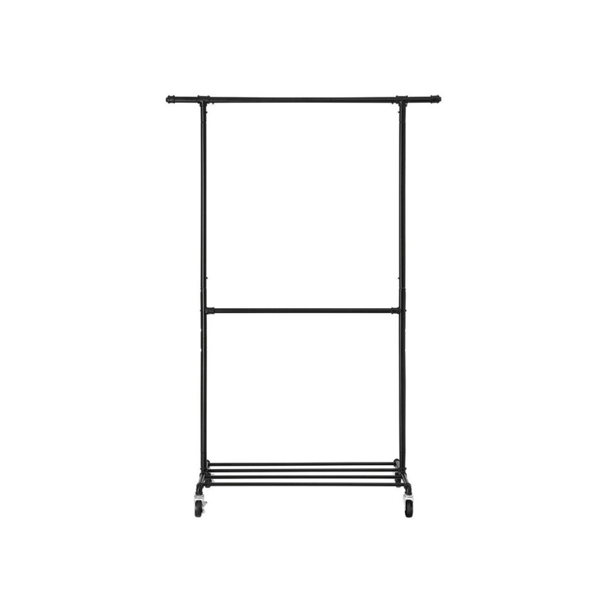 Cabideiro de pé móvel LINEA preto