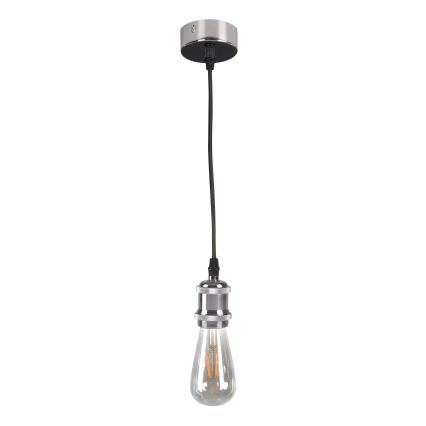 Cabo de carregamento 1xE27/20W/230V cromado brilhante